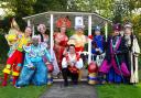 The cast of this year's Wolverhampton Grand Theatre pantomime, Aladdin