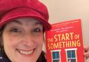 Miranda Dickinson with her new book The Start of Something