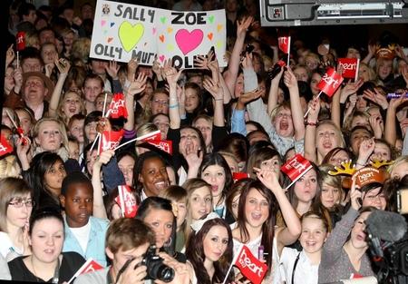 Olly Murs and Twist and Pulse entertained crowds at Merry Hill for the Christmas lights switch on event.