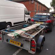 The trailer was reportedly snatched from outside the Travel Lodge on Dudley Road in Brierley Hill.