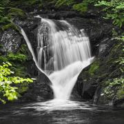 Dolgoch waterfalls by Richard Aldis