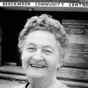 Madge Sharratt featured in our sister paper the Stourbridge News in October 1984 - standing proudly in front of her beloved Brockmoor Community Centre.