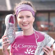 Helen Fisher gets set to run her first marathon