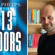 13 Doors book cover and author GJ Phelps