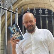 GJ Phelps with his debut novel 13 Doors