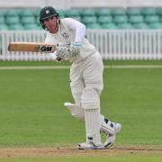 TOM FELL: The batsman scored a century against Yorkshire at New Road.