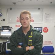 Hero paramedic Luke Adams