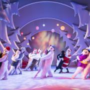 A scene from The Snowman which is running at Birmingham Repertory Theatre. Pic - Tristram Kenton