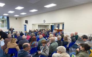 A meeting was held on April 26 for residents to hear more about the plans