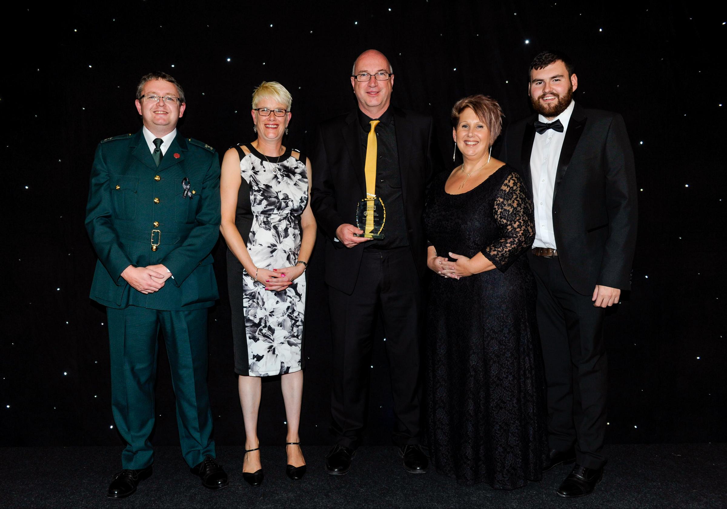Dudley paramedics celebrated at university's Mentor Awards - Dudley News