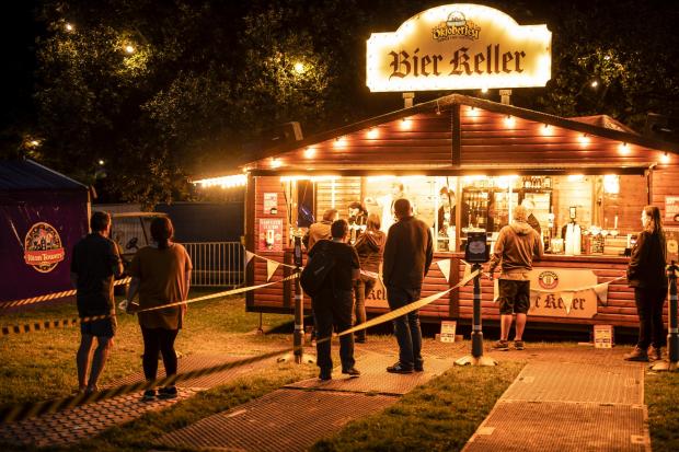 Dudley News: Guests can enjoy traditional German beers. Credit: Rod Kirkpatrick