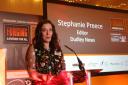 Editor Stephanie Preece at last year's awards