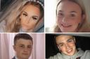 Lucy Tibbetts, left, and Izzie Floyd, right, Josh Parkes, bottom left, and Nathan Carwright, bottom right. Pics - West Midlands Police