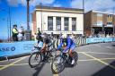 Commonwealth Games cycling time trial in Sedgley