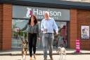 L-r - Kristie Faulkner, operations director, and Tim Harrison, managing director, at Harrison Family Vets.