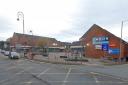 The square at the Moor Centre in Brierley Hill is among sites set for a new look. Pic: Google