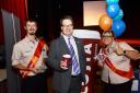 Mike Wood MP pictured centre with Costa Coffee representatives at his Jobs and Careers Fair in September.