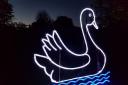 The new duck feature for Stourport's Christmas Lights event
