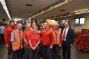 Mike Wood MP meets Royal Mail workers in Kingswinford