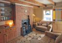 Home from home: The smart lounge in Bolthole Cottage.