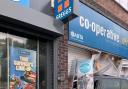 A car has crashed into a Co-Operative Travel shop on Dudley Street, Sedgley.