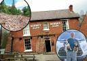 Rob Brown hopes the Crooked House pub near Dudley will be rebuilt