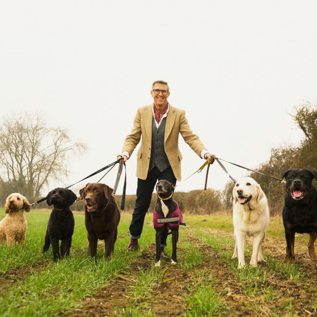 Graeme Hall, star of Channel 5’s Dogs Behaving (Very) Badly, will perform The Dogfather Live at Dudley Town Hall on Saturday April 23.