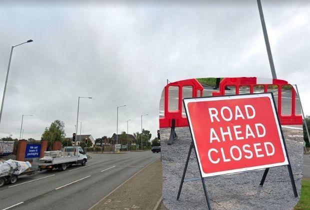 Road works will see right turn lane at Merry Hill temporarily closed to traffic