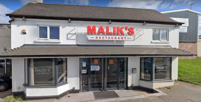Malik's on Dudley Road, Lye (Pic: Google)