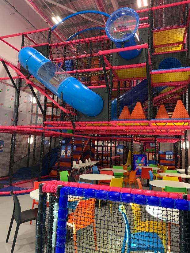 Dudley News: Soft play area. 