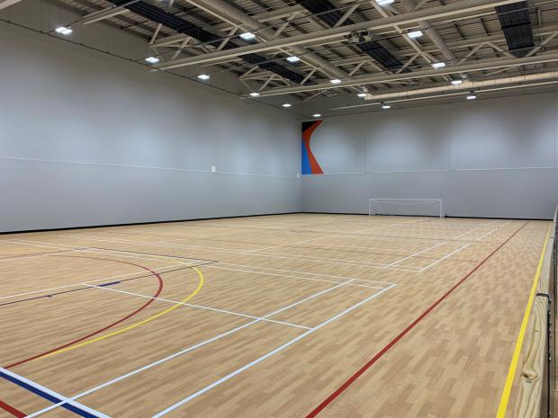 Dudley News: Sports Hall.