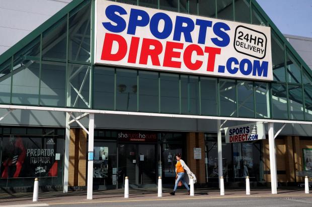 Dudley News: Sports Direct store. Credit: PA