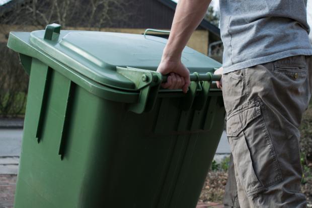 Stock image of a green bin. Photo: Getty