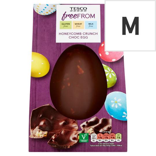Dudley News: Tesco Free From Honeycomb Crunch Chocolate Egg 180G. Credit: Tesco