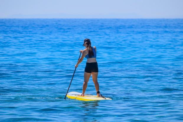 Dudley News: A person paddleboarding (Canva)