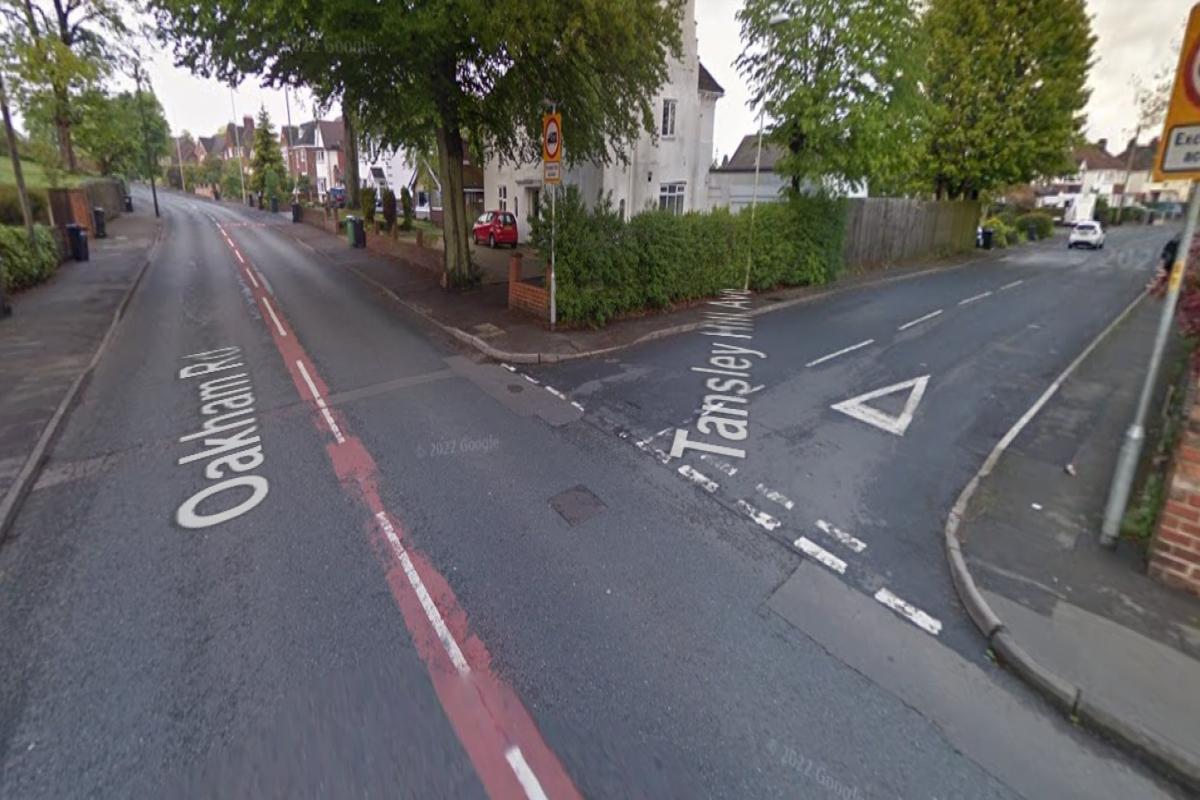 The crash happened at this junction. Pic: Google