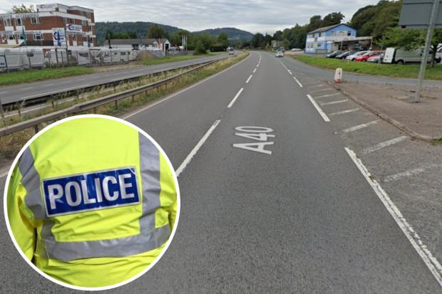 Police are dealing with an 'incident' on the A40 near Whitchurch