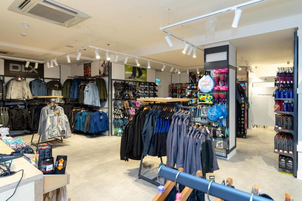 Dudley News: Inside the new Trespass store located on the lower mall near JD Sports and Footlocker.