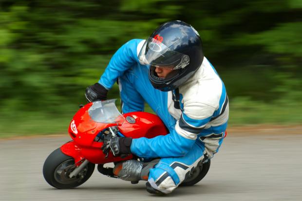 Mini moto rider. Picture Credit: Getty Images.