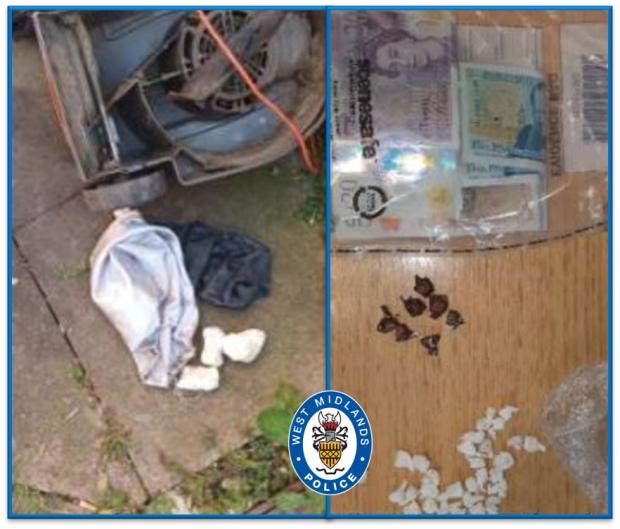 Dudley News: Drugs seized at Shahzad's home. Pics - West Midlands Police