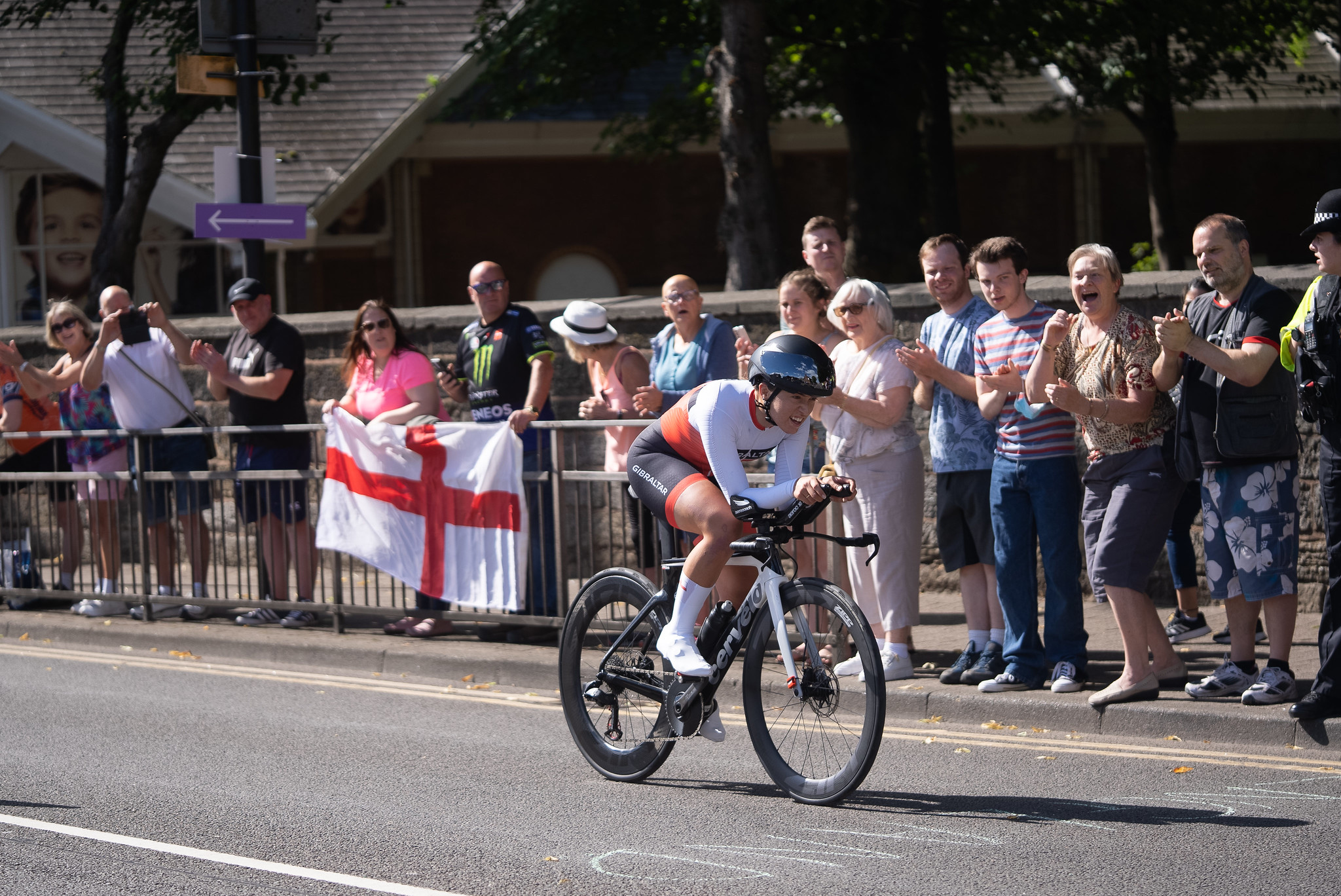 Commonwealth Games time trial cyclists race through Dudley Dudley News