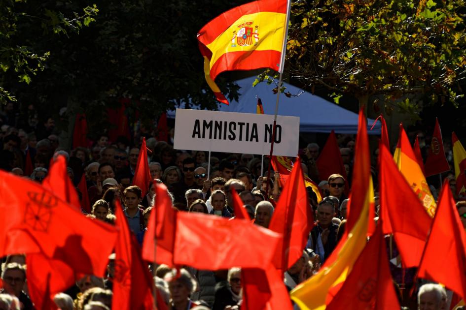 Los separatistas catalanes rechazan el proyecto de amnistía español