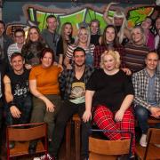 The cast of Rent - performed by Unity Productions at Stourbridge Town Hall