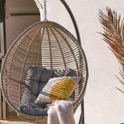 Pick up a hanging egg chair for your garden this summer at Homebase (Homebase)