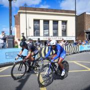 Commonwealth Games cycling time trial in Sedgley