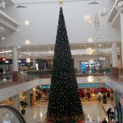 Christmas tree at Merry Hill shopping centre. Jenny Phillips - News Group Camera Club