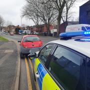 A car was pulled over and seized in Dudley Road, Brierley Hill