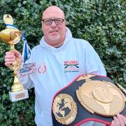 David Hipgrave, 61, has won four mixed martial arts World Championships
