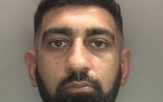Mohammed Khan is wanted on suspicion of harassment and criminal damage