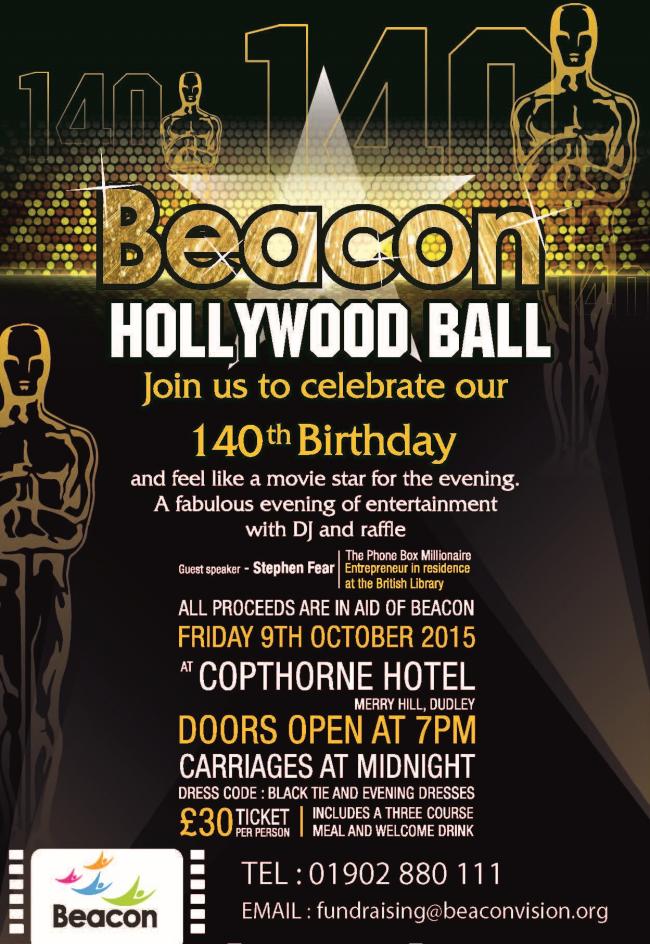 Beacon to host glamorous ball as part of charity's 140th anniversary celebrations